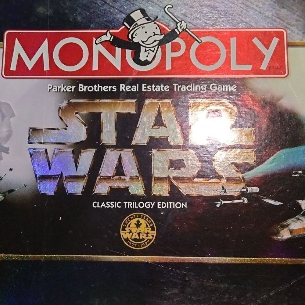 Star Wars Monopoly - 1997 Classic Trilogy Edition